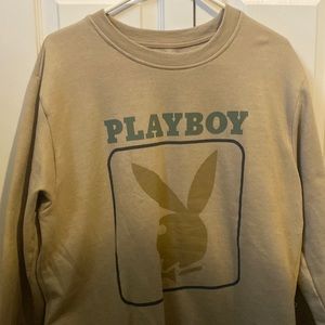 oversized playboy sweatshirt